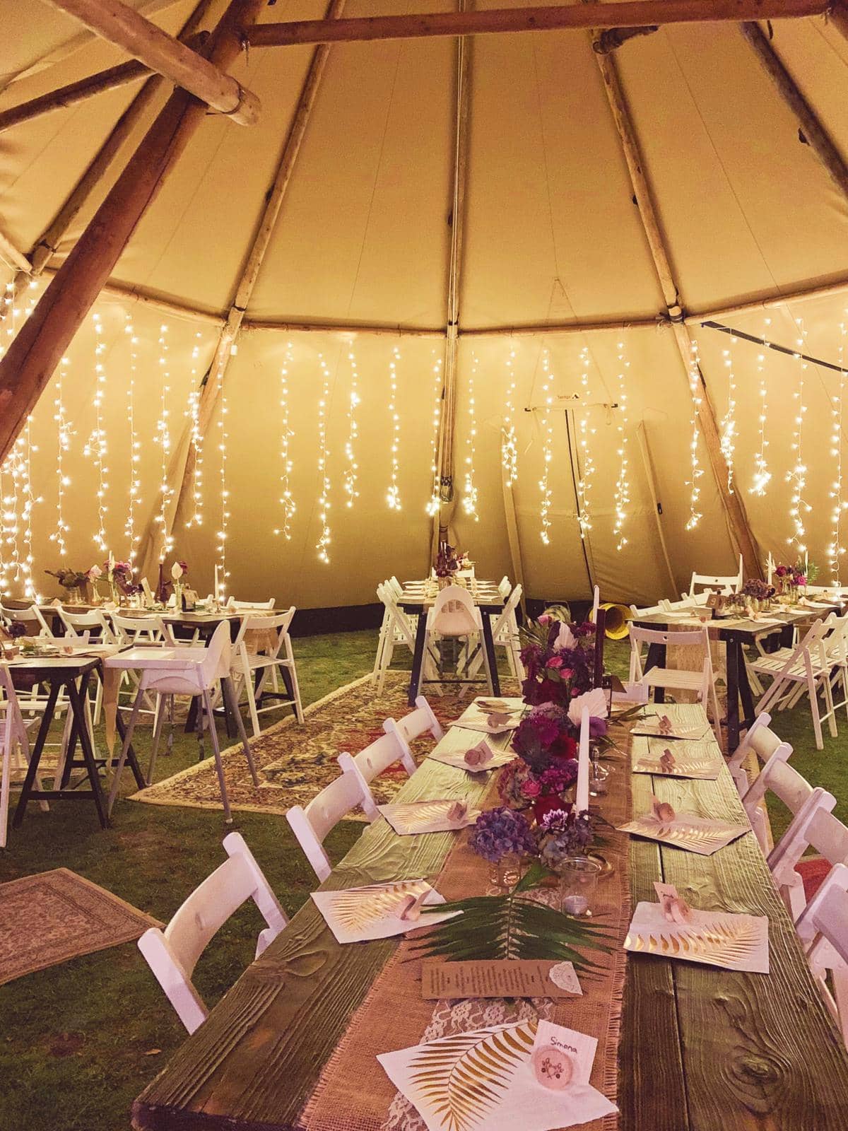 Hochzeit im Zelt - Alles Boho oder was?